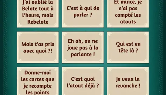 Le Bingo de la Belote Le Bingo de la Belote