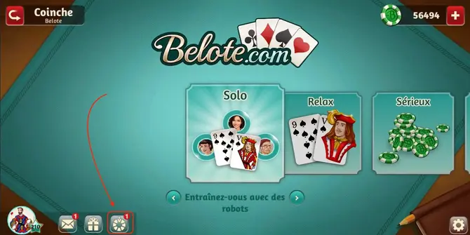 Bienvenue sur la nouvelle version Facebook de Belote.com ! Bienvenue sur la nouvelle version Facebook de Belote.com !
