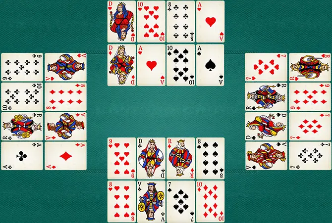 strategie-belote-en-ligne La technique du raccourcissement