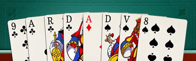Quiz de Belote n°5 : quelle carte jouer en première ? Quiz de Belote n°5 : quelle carte jouer en première ?