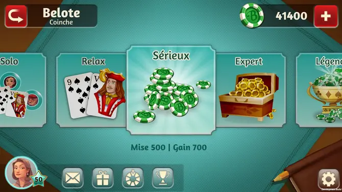 Nouveauté sur Belote.com : entrez dans la ligue !