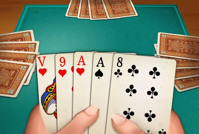 Culture Belote : Les cartes à jouer