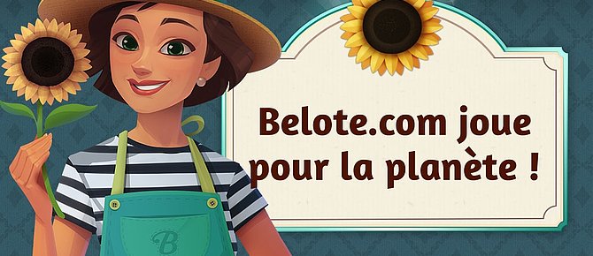Belote.com joue pour la planète