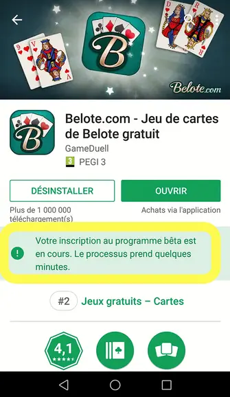 Utilisateurs Android, devenez testeurs ! Utilisateurs Android, devenez testeurs !