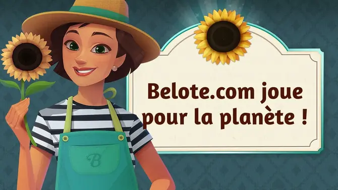 Belote.com joue pour la planète